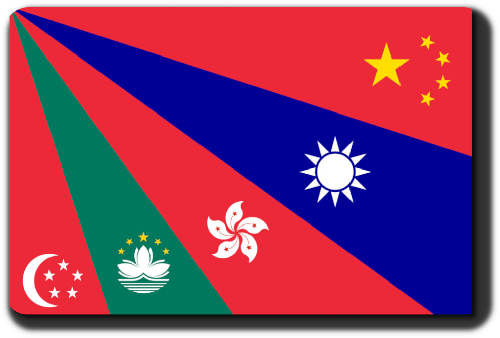 chinese flags