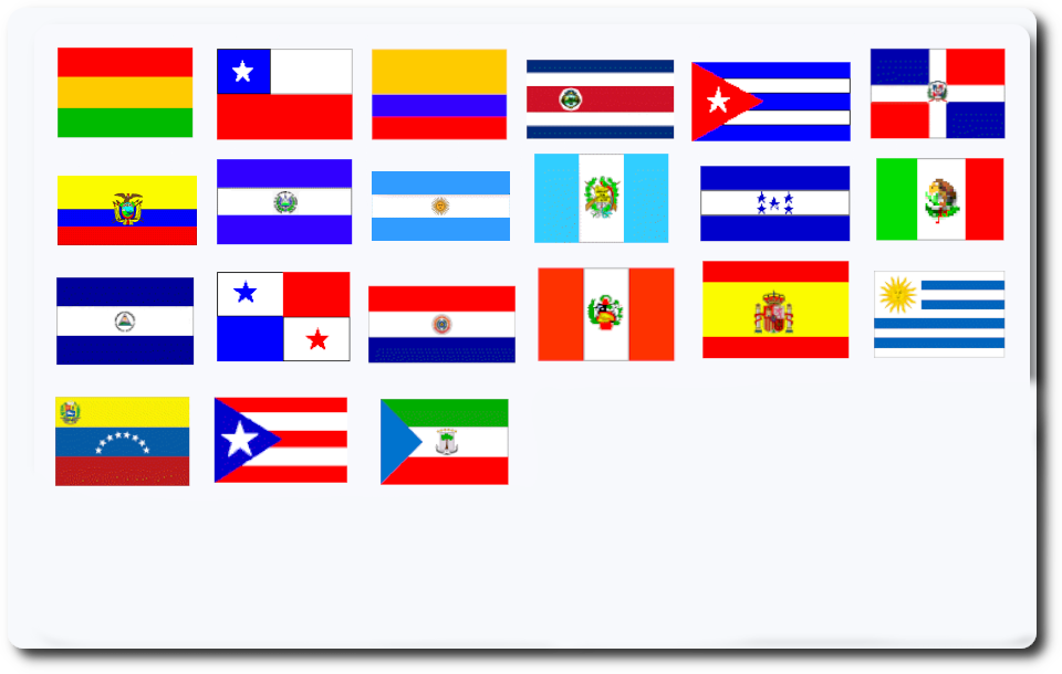 spanish flags